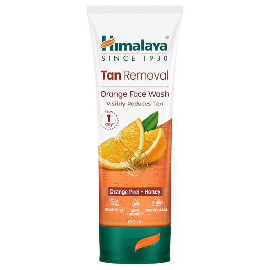Himalaya Tan Removal Orange Face Wash - 100 ml