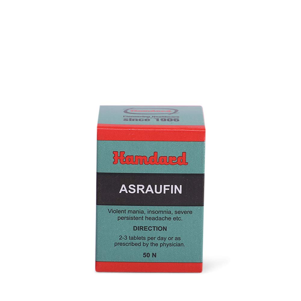 Hamdard Asraufin Tablet - 50 tabs