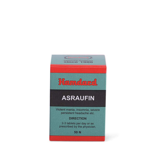 Hamdard Asraufin Tablet - 50 tabs