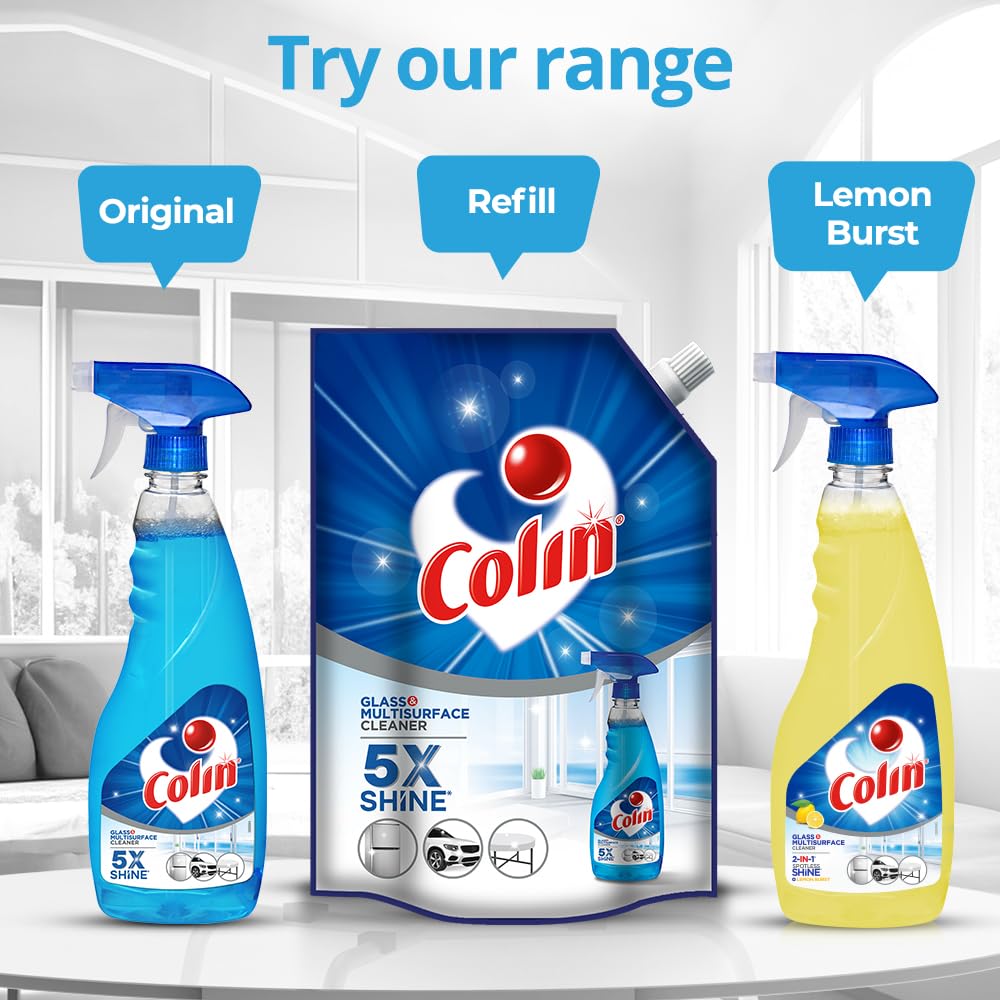 Colin Lemon Glass Cleaner Pump - 500 ml