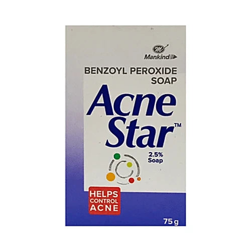 Acnestar 2.5% Soap – 75 gm for killing bacteria