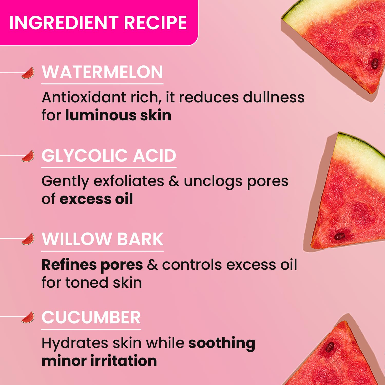 Dot & Key Watermelon Skin Glow Pore Tightening Face Toner - 150 ml