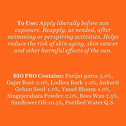 Biotique Bio Carrot Face & Body Sun Lotion | SPF 40 UVA/UVB Sunscreen | 50ml
