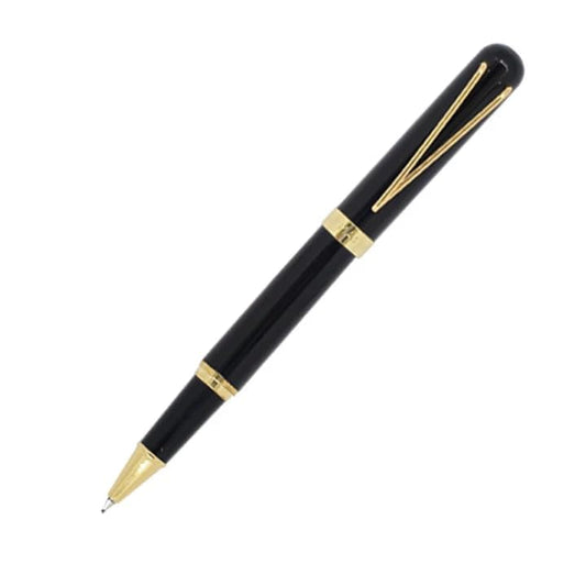 Submarine 2060 Premium Black and Gold Roller Pen