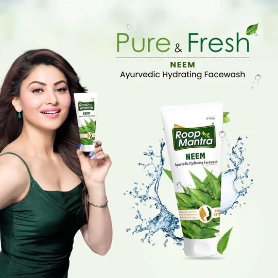 Roop Mantra Face Wash | Neem for Acne & Pimples, Anti Bacterial Skin | 115ml