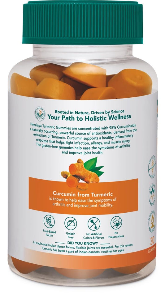 Himalaya Herbals Healthy Turmeric Gummies - 30 gummies