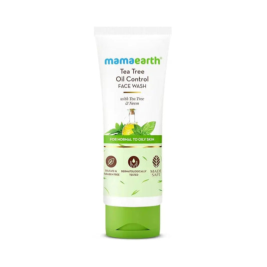 Mamaearth Tea Tree Oil Control Face Wash for Oily Skin