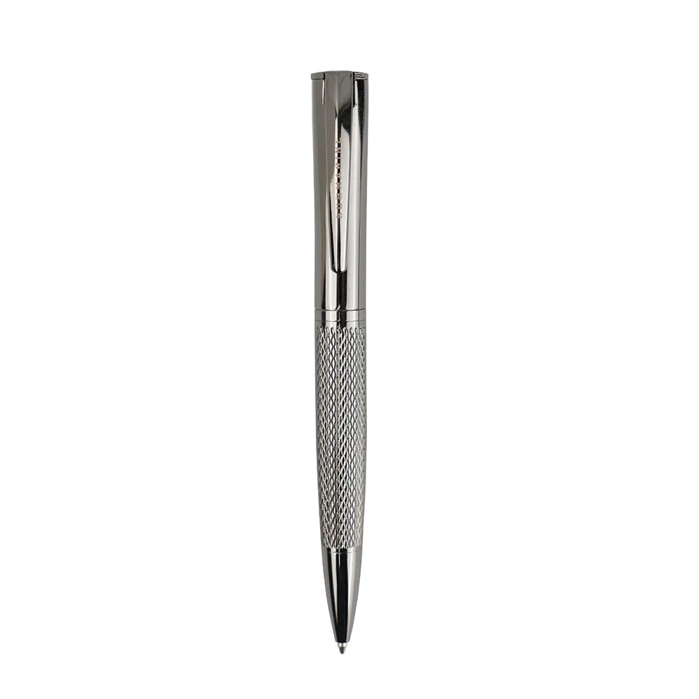 Submarine 1013 Silver Metal Ballpoint and Roller Pen Combo Set