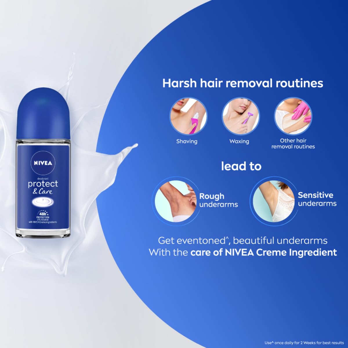 Nivea Protect & Care Roll On - 50 ml