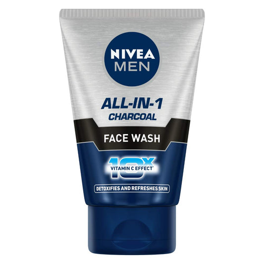 Nivea All in 1 Charcoal Face Wash - 100 gm