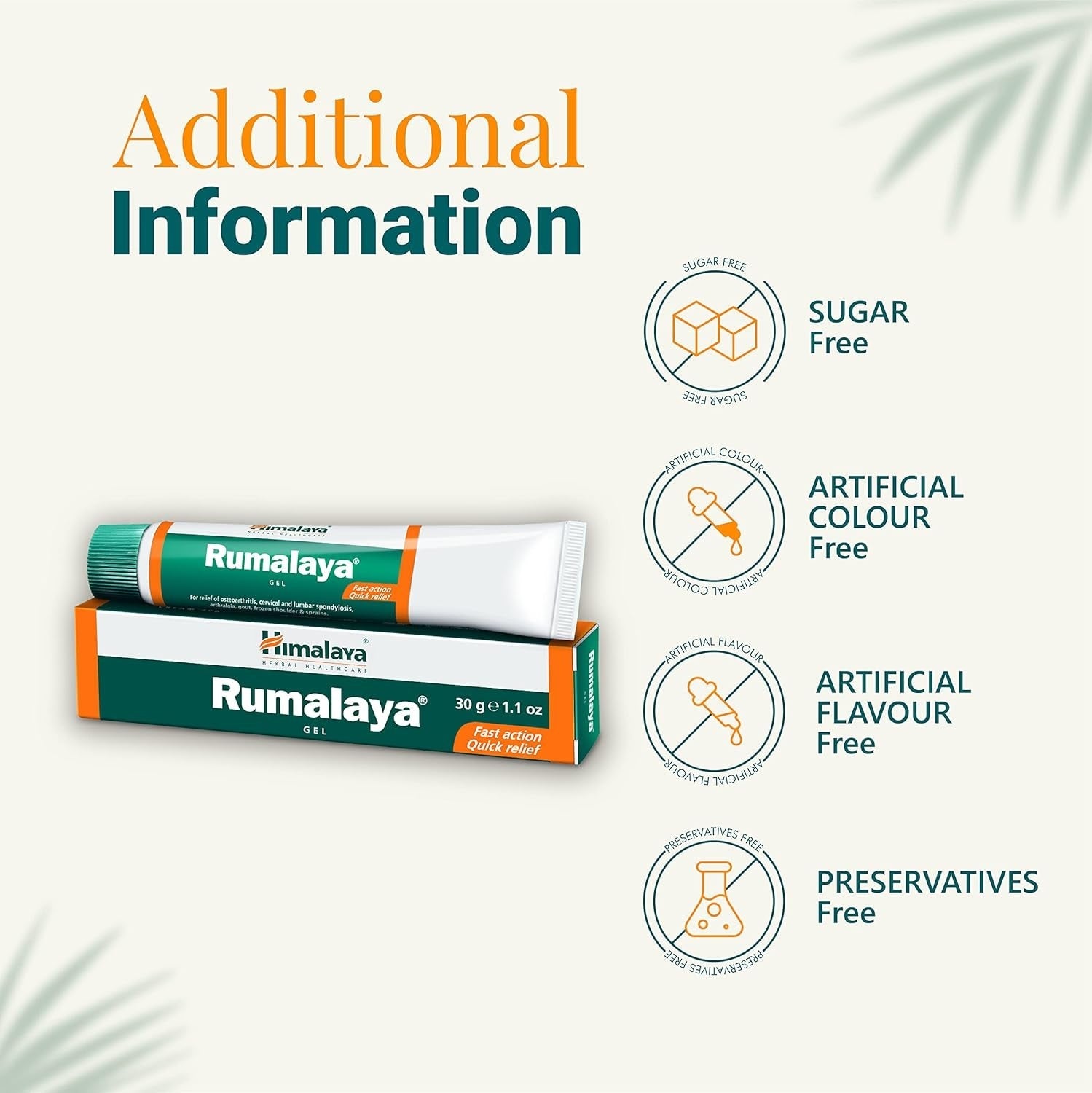 Himalaya Herbals Rumalaya Gel - 30 gm