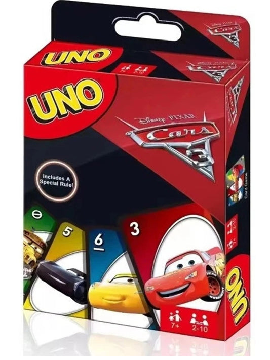UNO Cars Card Game Play with Friends & Family