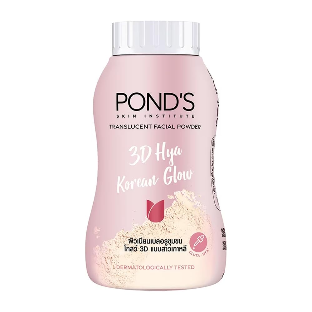 Ponds 3D Hya Korean Glow Translucent Powder - 50 gm