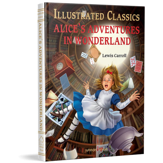 Alice in Wonderland: Illustrated Abridged Children Classics English Novel  | Hardcover