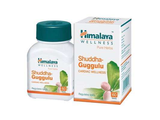 Himalaya Wellness - Shuddha Guggulu Regulates Lipids - Pack of 1 - 60 tabs