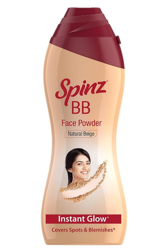 Spinz BB Brightening & Beauty Face Talc for Instant Brightness | 70 gm