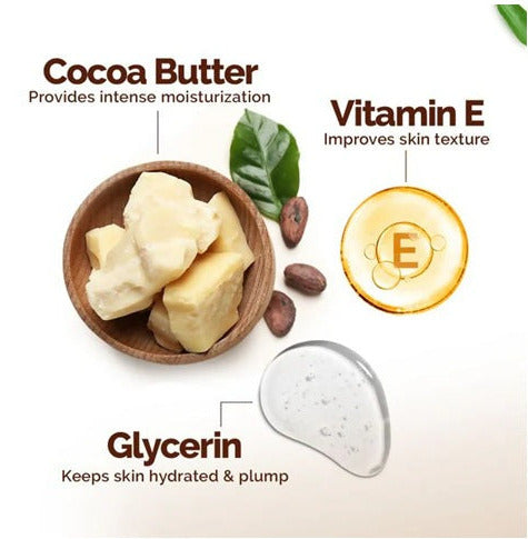Mamaearth Cocoa Rich Moisturizing Body Lotion with Cocoa Butter & Vitamin E - 400 ml