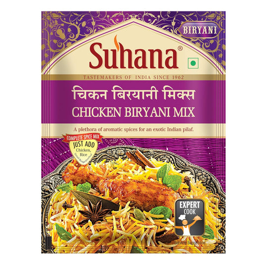 Suhana Chicken Biryani Pouch Spice Mix - 50 gm
