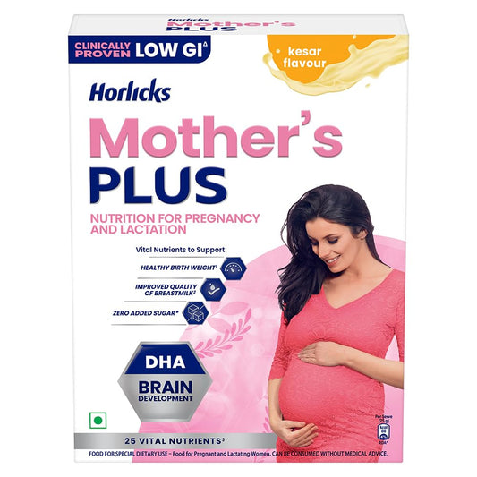 Horlicks Mother's Plus Kesar Refill 500G Powder