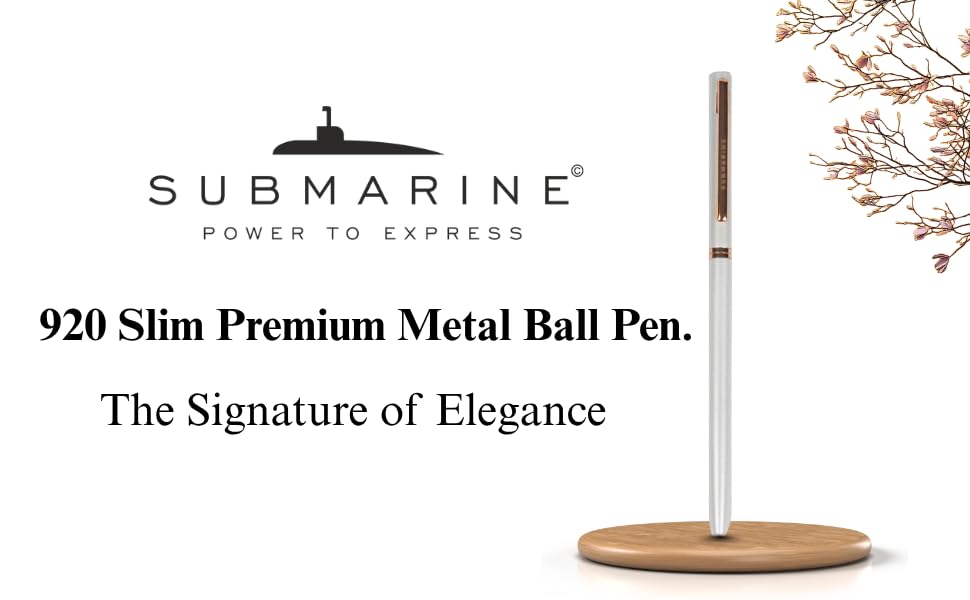 Submarine 920 Slim Metal Ball Pen