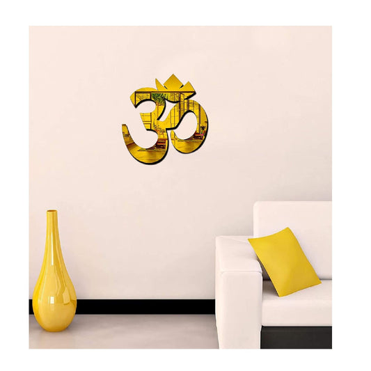 Gold Color - OM 3D Acrylic Mirror Wall Stickers