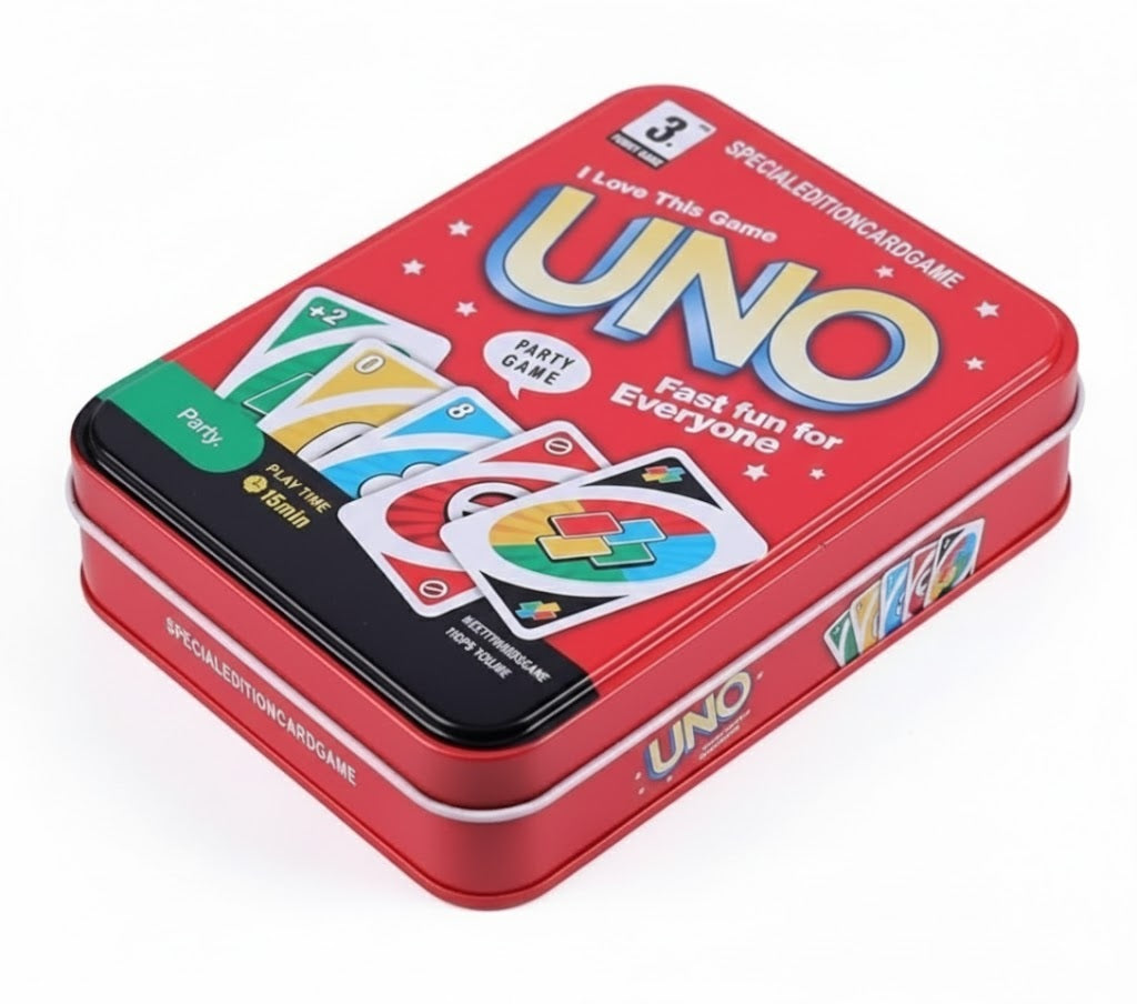 UNO Red Special Edition Tin  Card Game