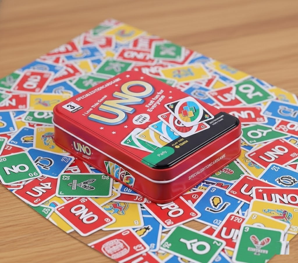 UNO Red Special Edition Tin  Card Game