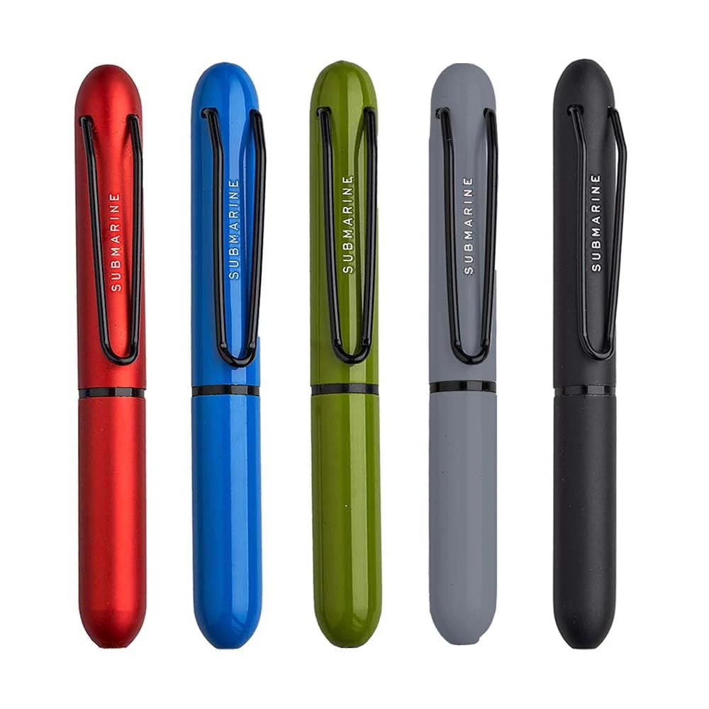 Submarine 834 Bullet Mini Ball Pen 5 Colour Set