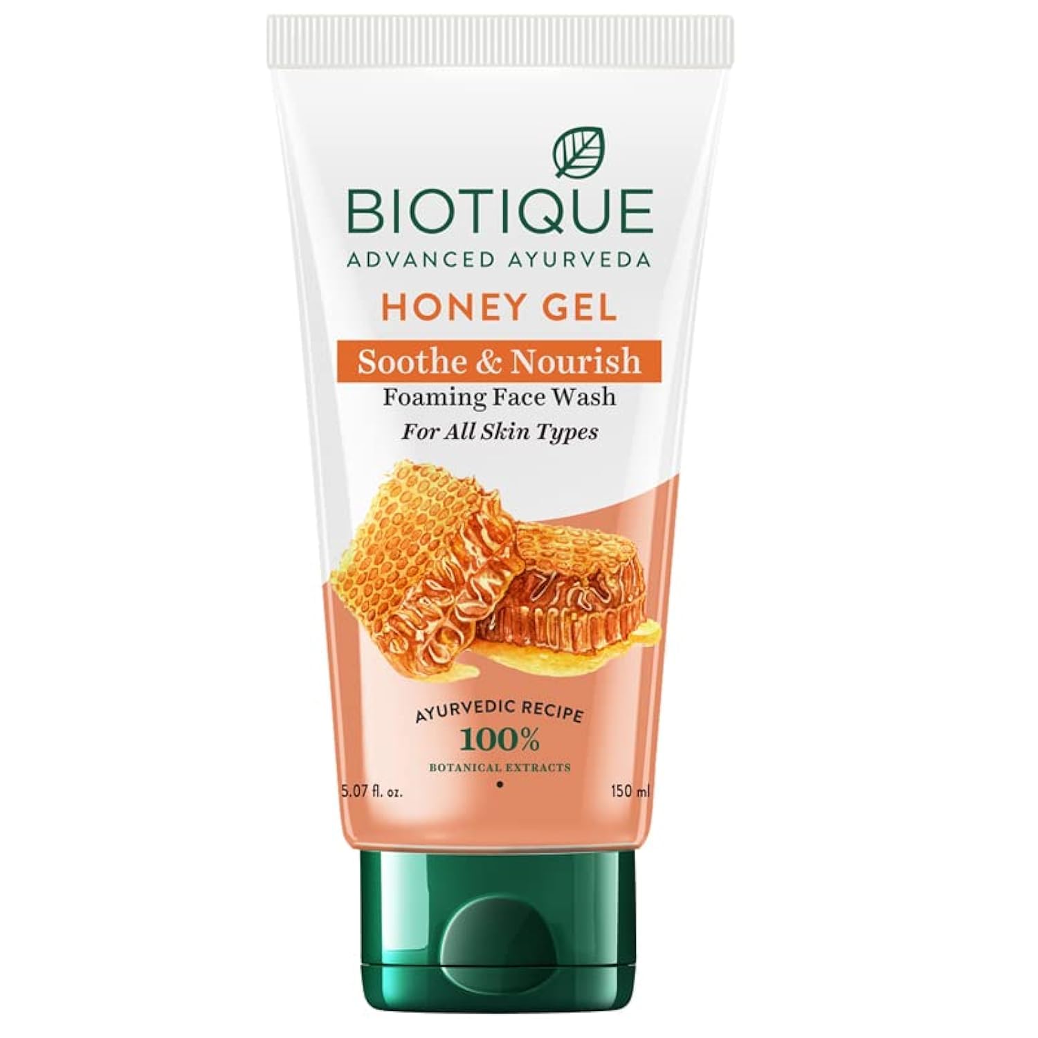 Biotique Advanced Ayurveda Bio Honey Gel Refreshing Foaming Face Wash - 150ml