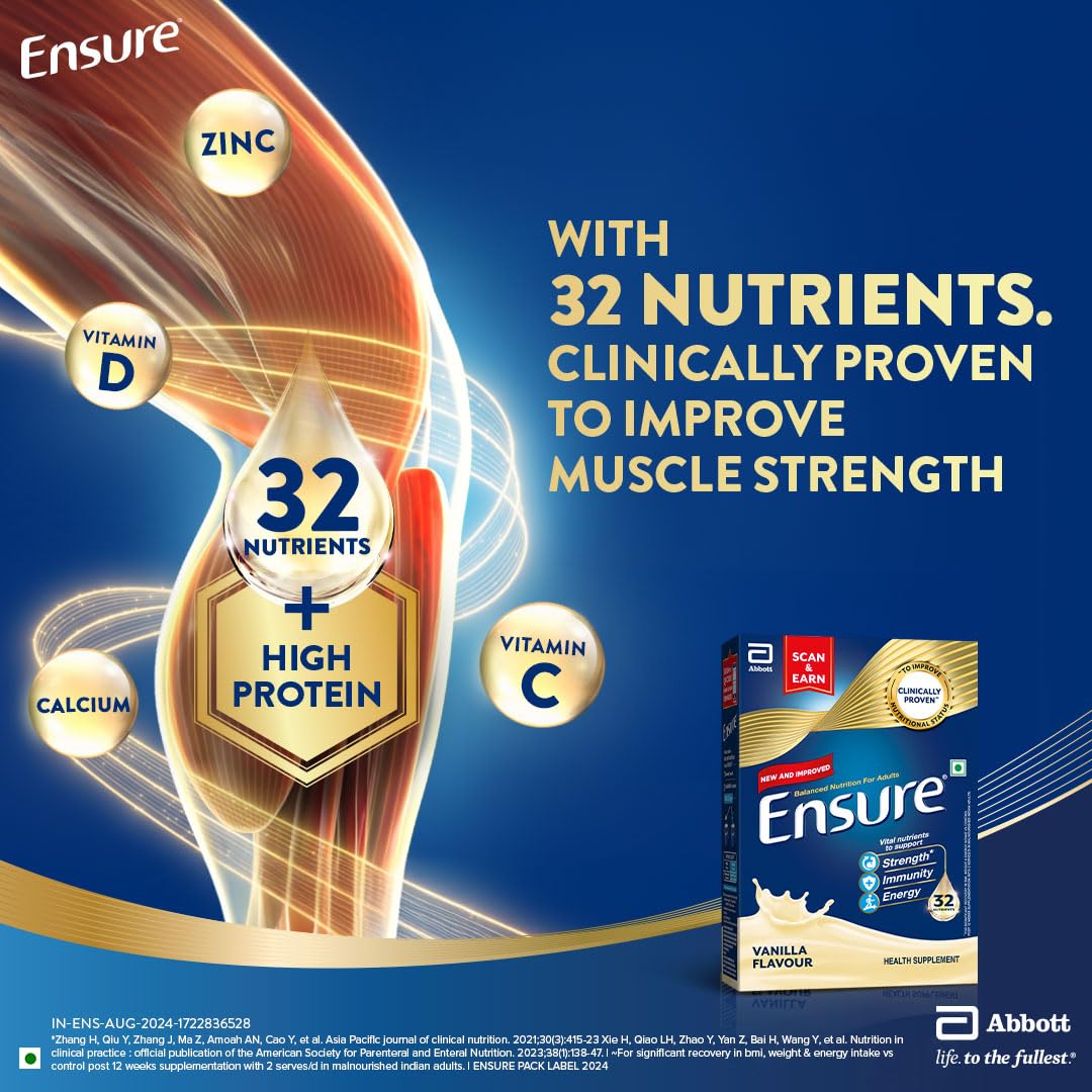 Ensure Nutritional Supplement Drink Chocolate Refill 375gm