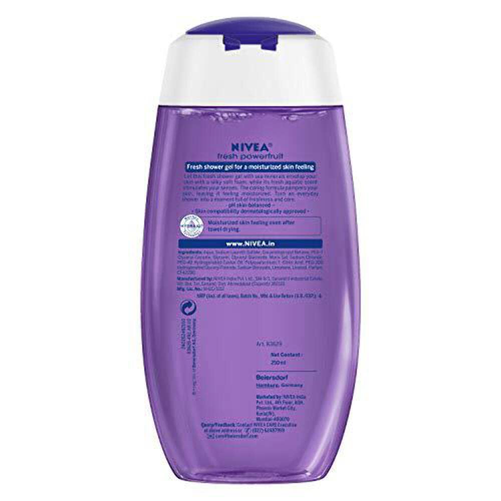 Nivea Shower Gel - Fresh Powerfruit - 250 ml
