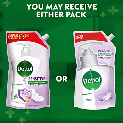 Dettol Sensitive Liquid Handwash, 675 ml