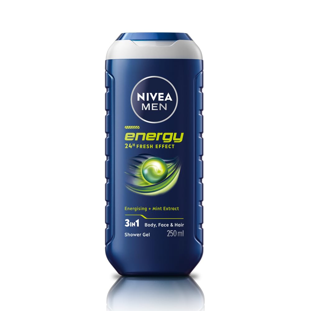 Nivea Men Energy Shower Gel With Mint Extracts - 250 ml