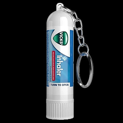 Vicks Inhaler for Quick Relief from Blocked Nose 0.5ml - Pack of 5