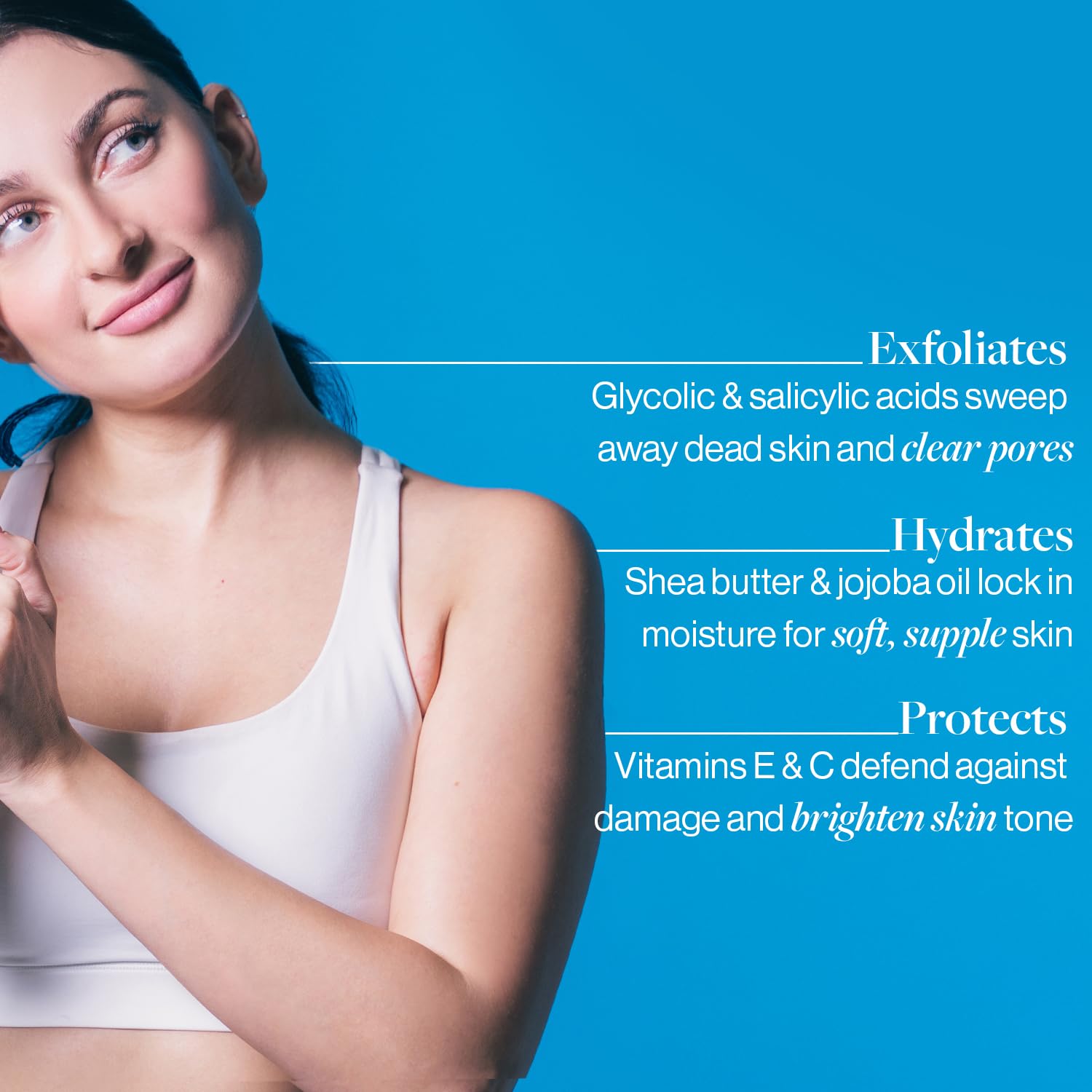 BeBodywise 7% Glycolic Acid Exfoliating Body Stick - 30 gm