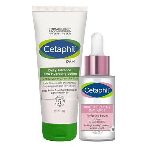Cetaphil Skin Brightening Night Routine Combo - 100gm + 30ml