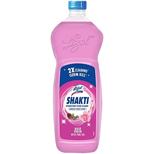 Lizol Shakti Disinfectant Floor Cleaner - Rose Fresh, 450 ml