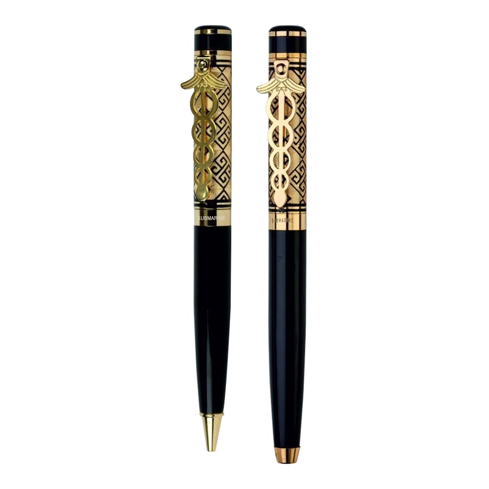 Submarine 1026 Doctor Clip Premium Design Roller Pen & Ball Pen Combo