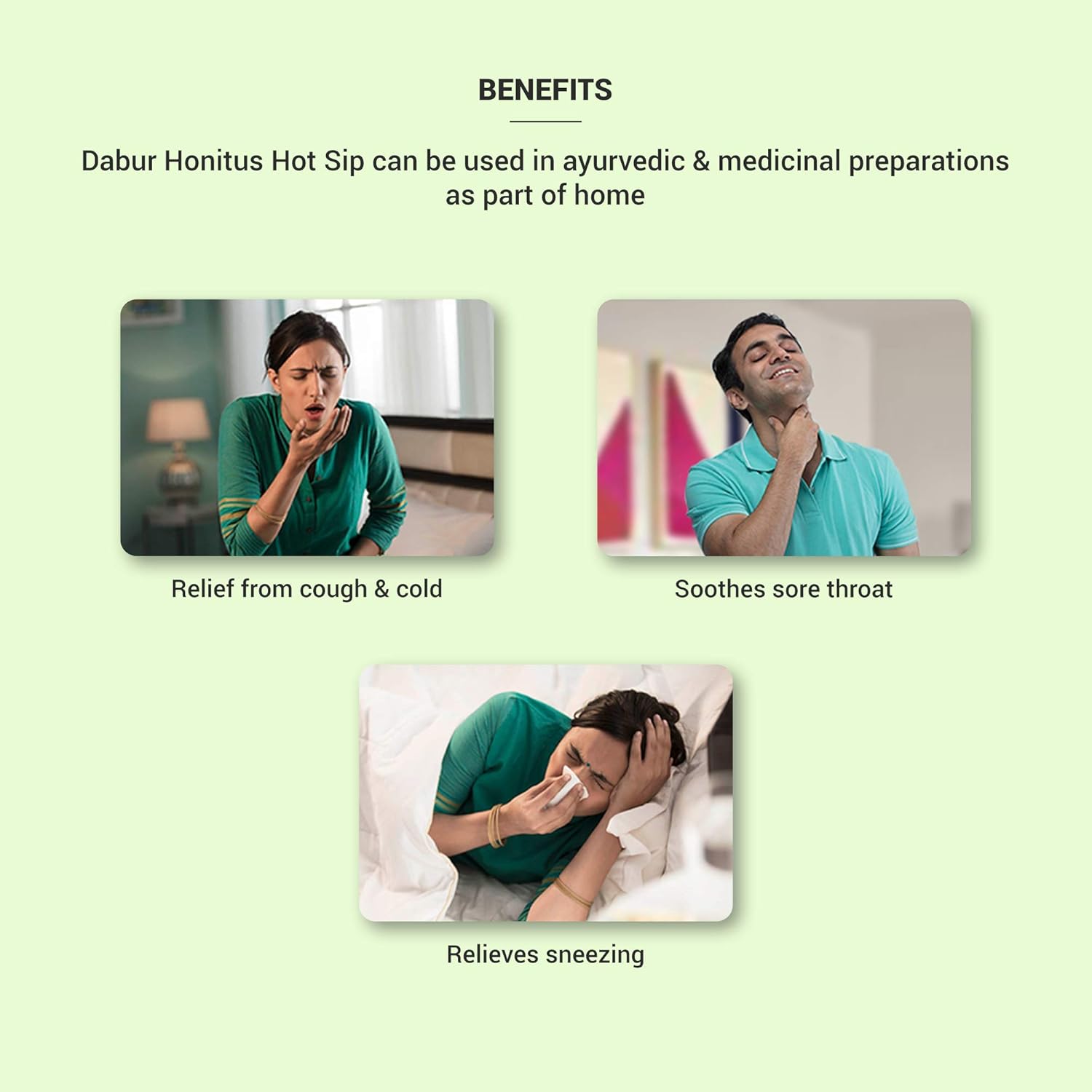 Dabur Honitus Hot Sip Ayurvedic Kadha - Pack of 30 Sachets