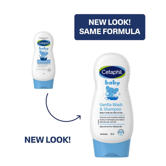 Cetaphil Baby Gentle Wash & Shampoo With Glycerin & Panthenol - 230 ml