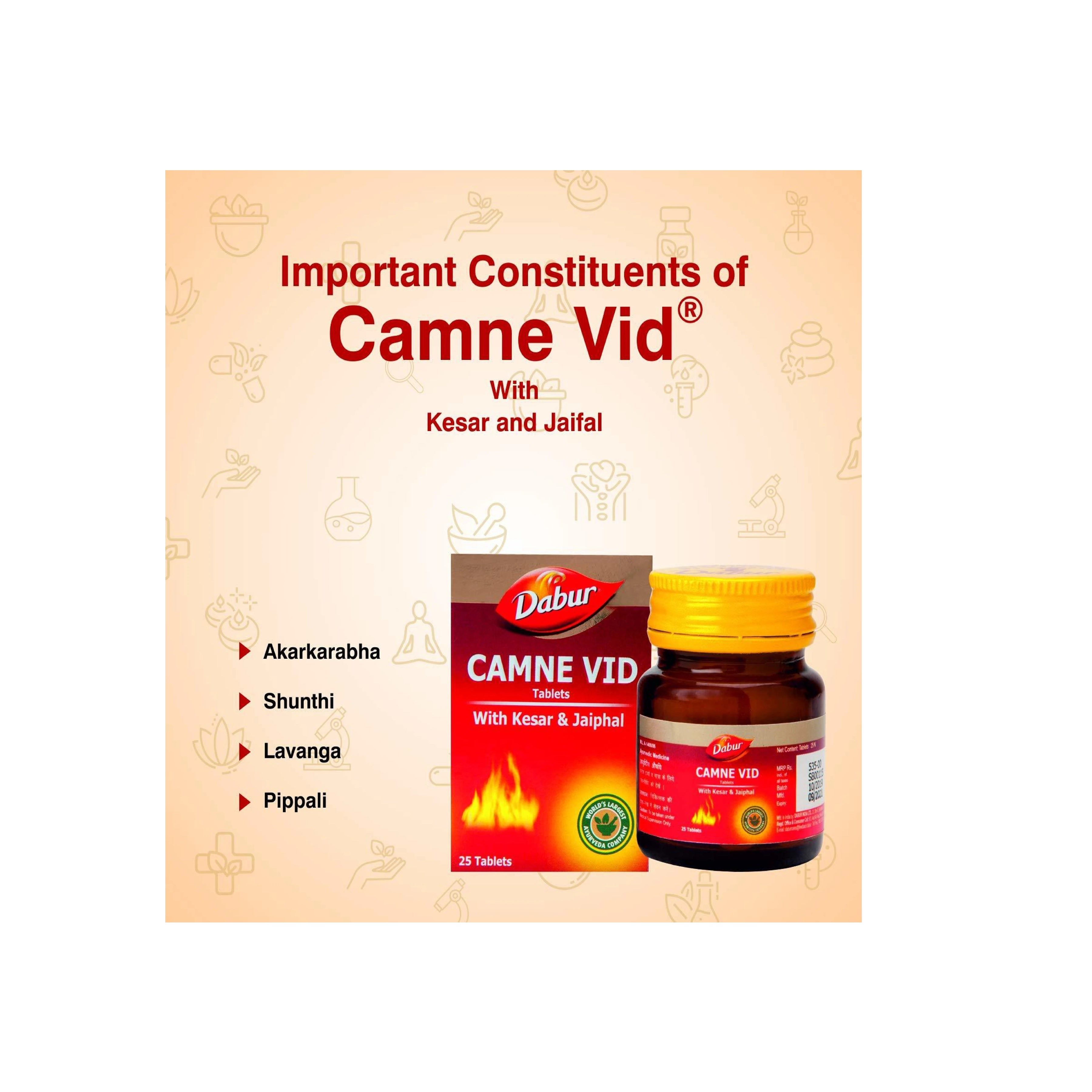 Dabur Camne Vid - 30 Tabs