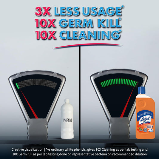 Lizol Disinfectant Surface & Floor Cleaner Liquid, Sandal - 500 ml