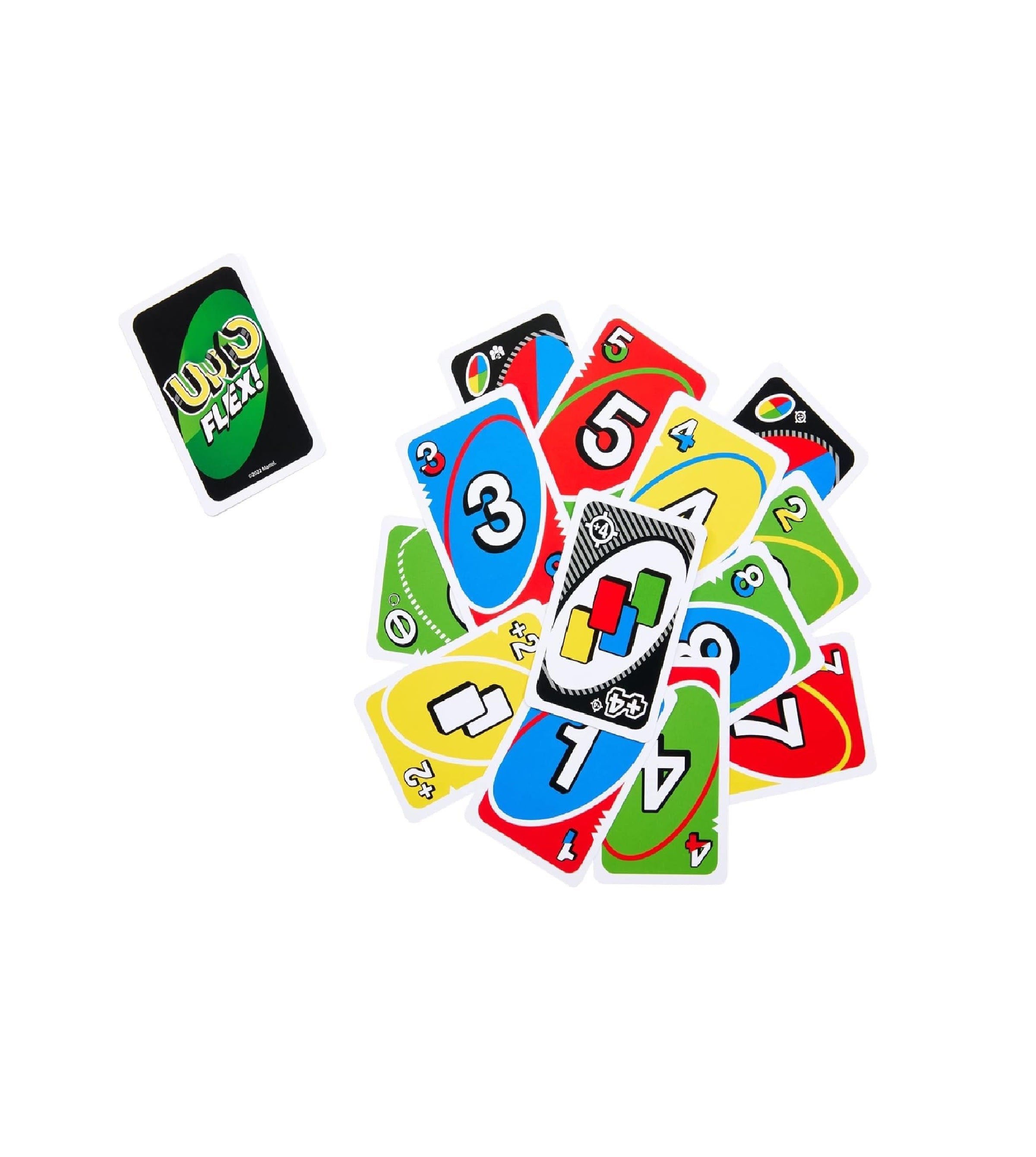 UNO Flex Card Game, Fun Games for Adult and Party Game Night