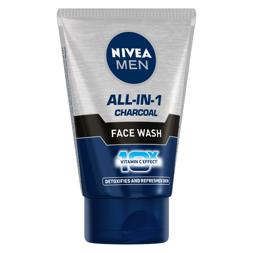 Nivea All in 1 Charcoal Face Wash - 100 gm