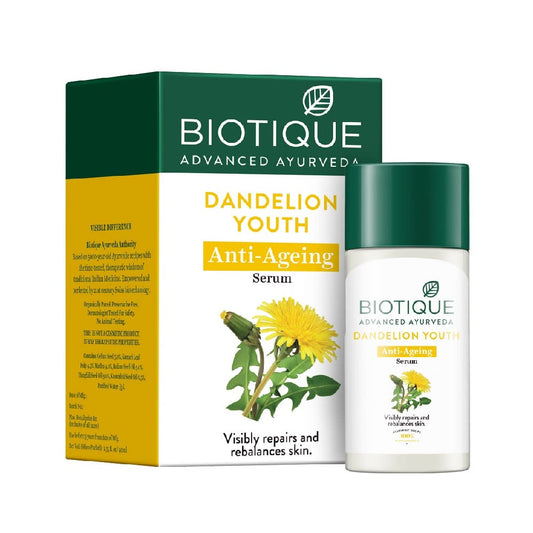 Biotique Dandelion Youth Anti-Ageing Serum - 40 ml