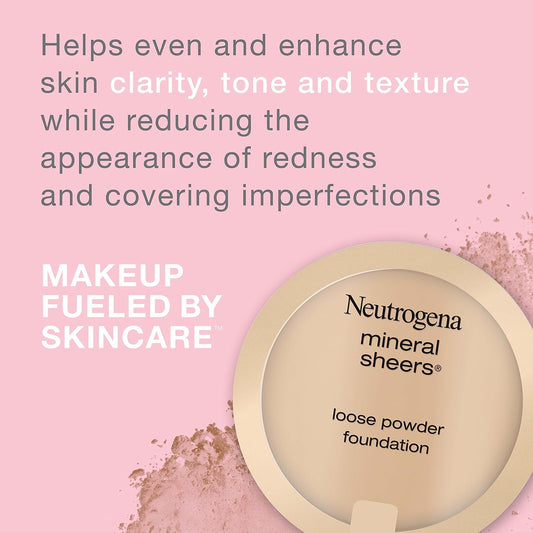 Neutrogena Mineral Sheers Loose Powder Foundation, Natural Beige 60 - 5.5 gm