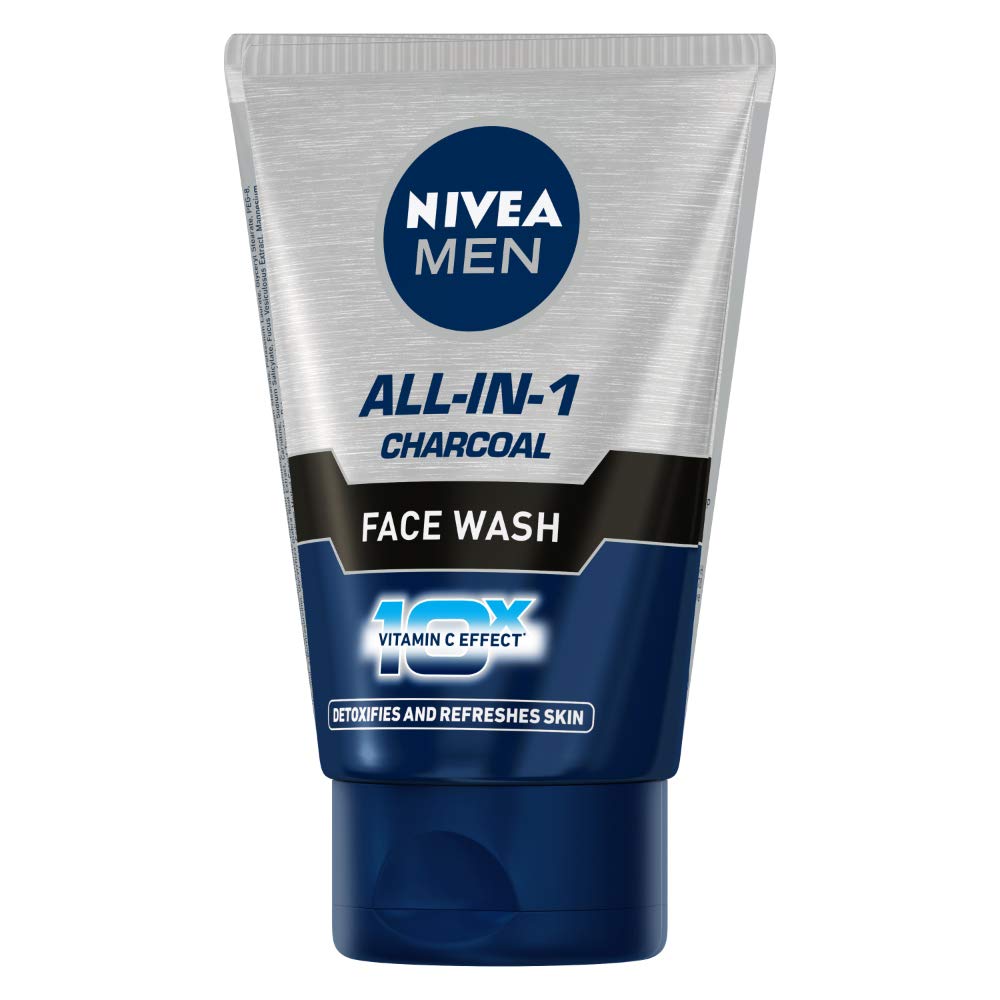 Nivea All in 1 Charcoal Face Wash - 100 gm