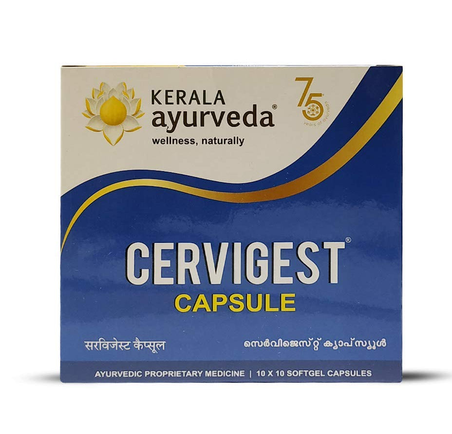 Kerala Ayurveda Cervigest Capsules - 100 caps