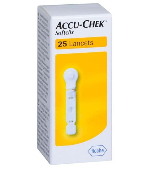 Accu-Chek Softclix Lancing Device with 25 Lancets