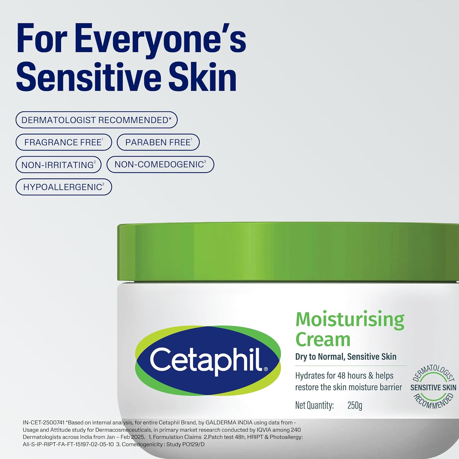 Cetaphil Moisturising Cream - 250 gm